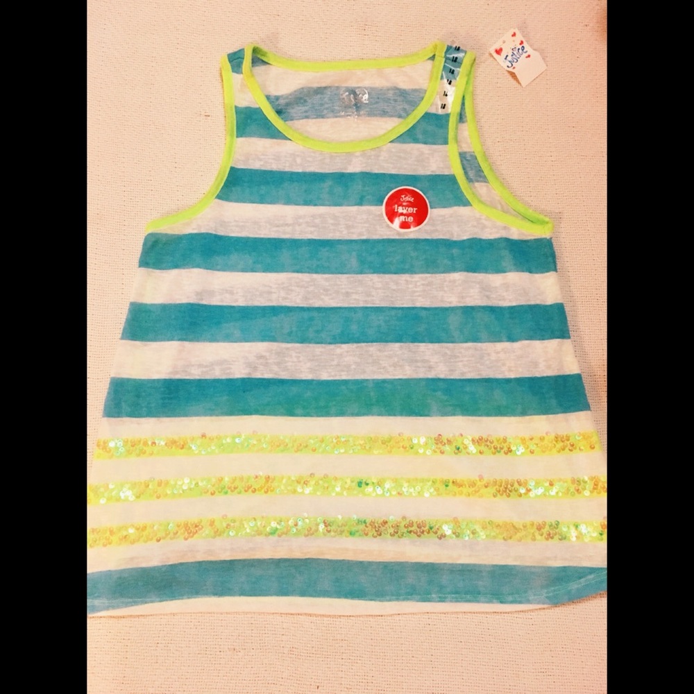 JUSTICE TANK TOP